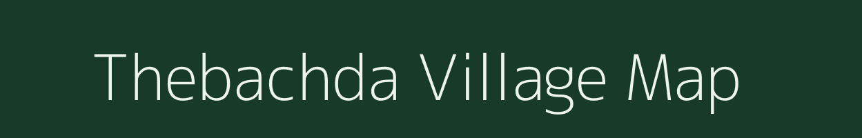 Thebachda village map in Gujarat