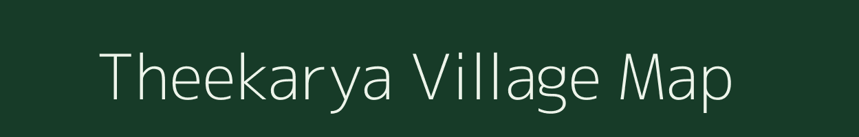 Theekarya village map in Rajasthan