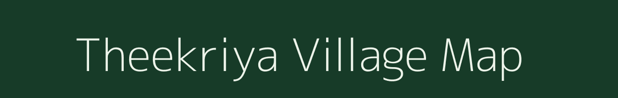 Theekriya village map in Rajasthan