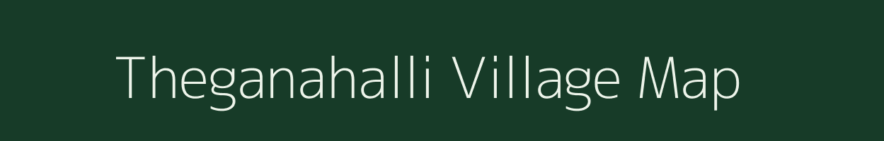 Theganahalli village map in Karnataka