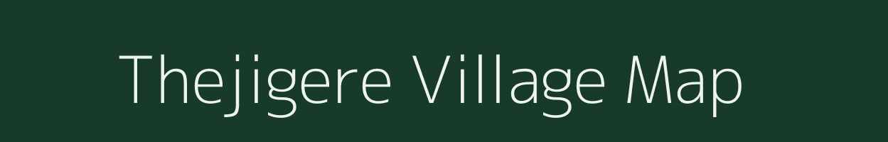 Thejigere village map in Karnataka