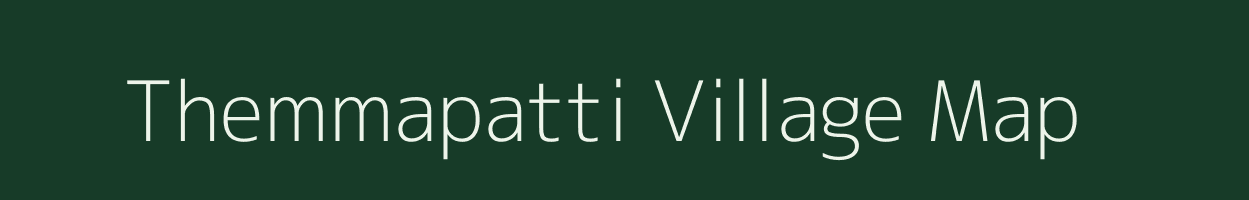 Themmapatti village map in Tamil Nadu