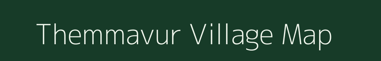 Themmavur village map in Tamil Nadu