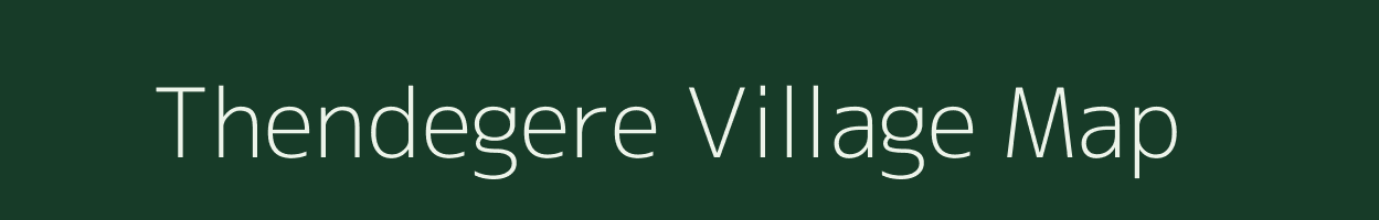 Thendegere village map in Karnataka