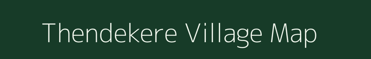 Thendekere village map in Karnataka