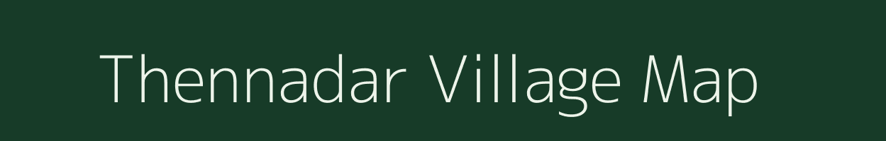 Thennadar village map in Tamil Nadu