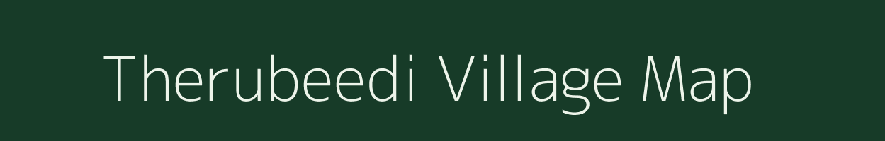 Therubeedi village map in Karnataka