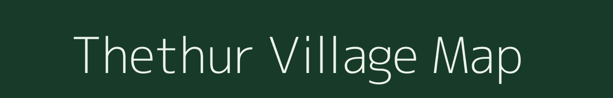 Thethur village map in Tamil Nadu