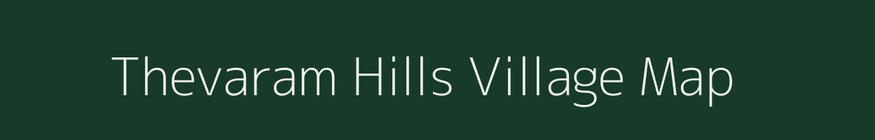 Thevaram Hills village map in Tamil Nadu