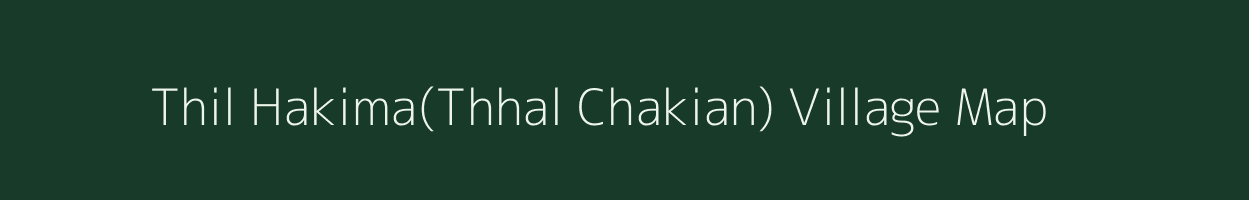 Thil Hakima(Thhal Chakian) village map in Jammu & Kashmir