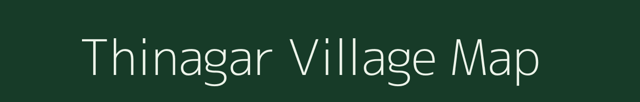 Thinagar village map in West Bengal