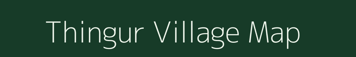 Thingur village map in West Bengal