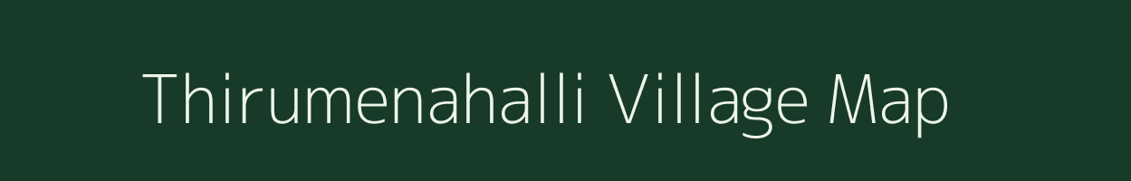 Thirumenahalli village map in Karnataka