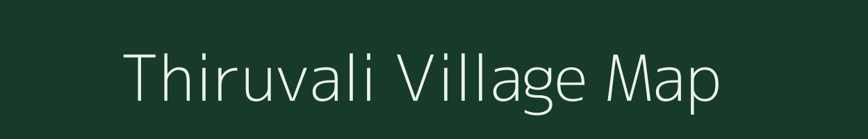 Thiruvali village map in Kerala