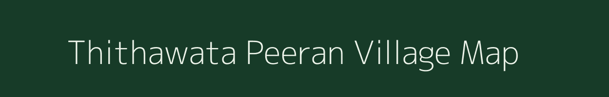 Thithawata Peeran village map in Rajasthan