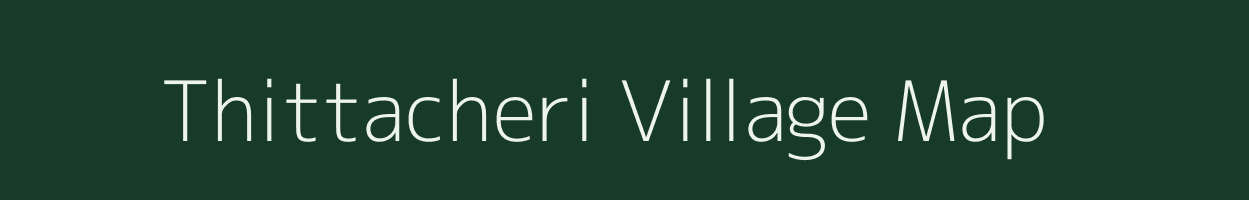 Thittacheri village map in Tamil Nadu