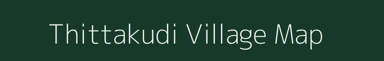 Thittakudi village map in Tamil Nadu