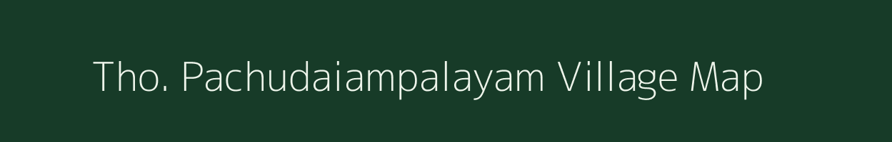 Tho. Pachudaiampalayam village map in Tamil Nadu