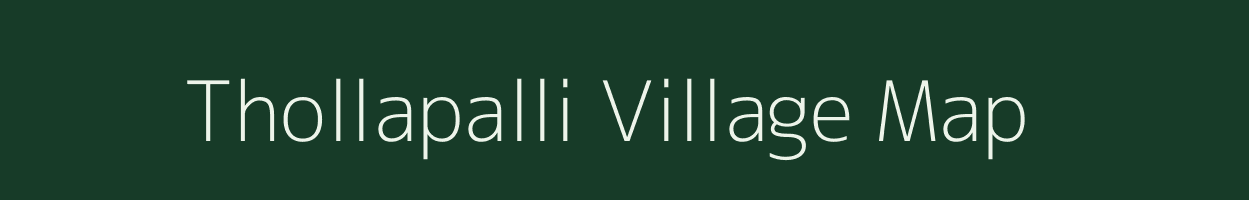 Thollapalli village map in Tamil Nadu