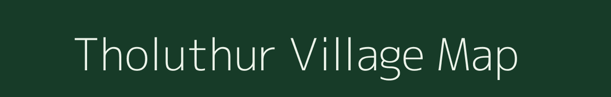 Tholuthur village map in Tamil Nadu