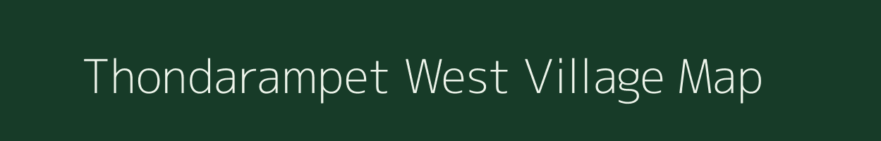 Thondarampet West village map in Tamil Nadu