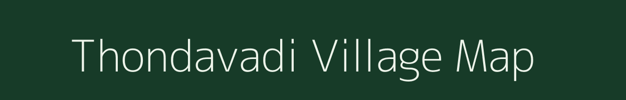 Thondavadi village map in Karnataka