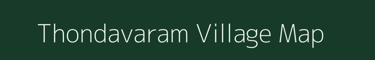 Thondavaram village map in Andhra Pradesh