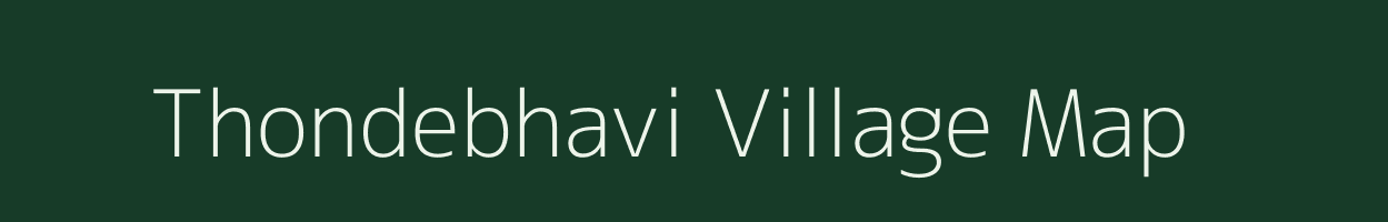 Thondebhavi village map in Karnataka