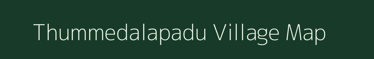Thummedalapadu village map in Andhra Pradesh