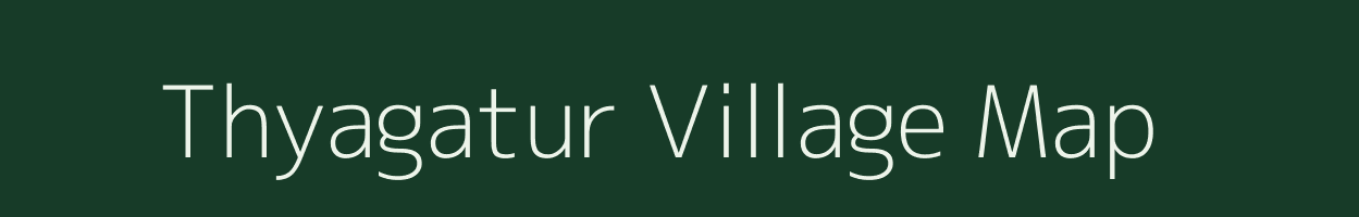 Thyagatur village map in Karnataka