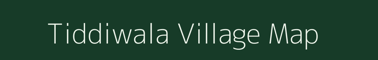 Tiddiwala village map in Rajasthan