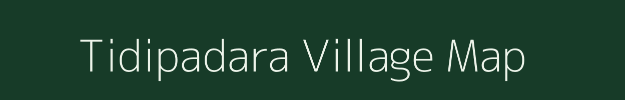 Tidipadara village map in Odisha