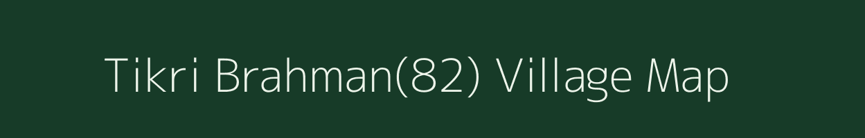 Tikri Brahman(82) village map in Haryana