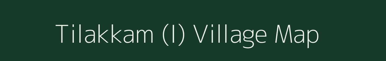 Tilakkam (I) village map in Lakshadweep