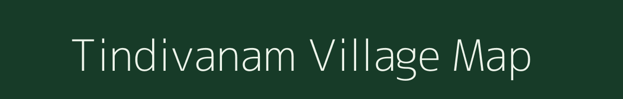 Tindivanam village map in Tamil Nadu