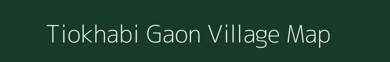 Tiokhabi Gaon village map in Assam