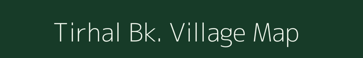 Tirhal Bk. village map in Maharashtra