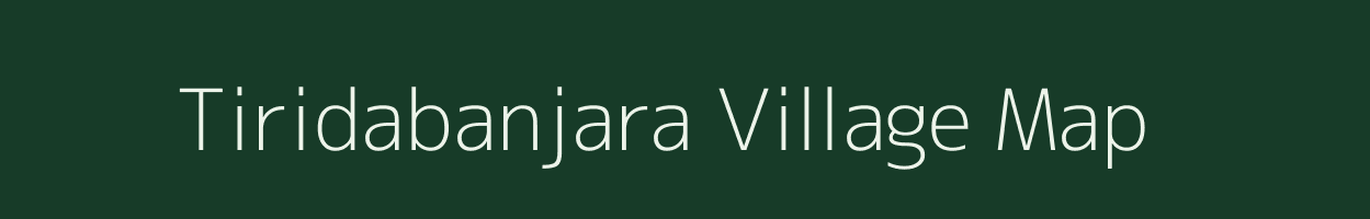 Tiridabanjara village map in Odisha