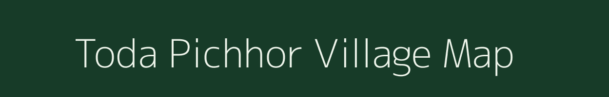 Toda Pichhor village map in Madhya Pradesh