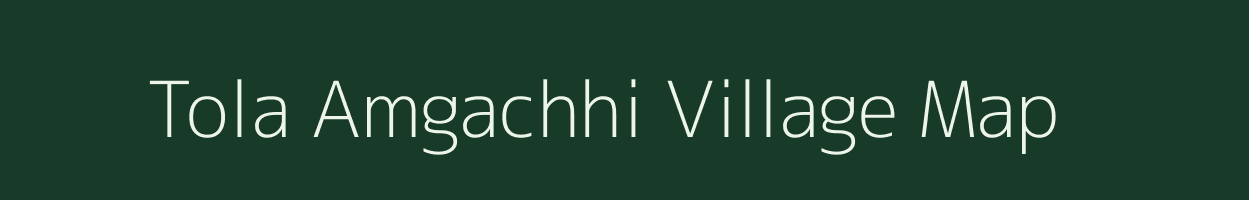 Tola Amgachhi village map in Bihar