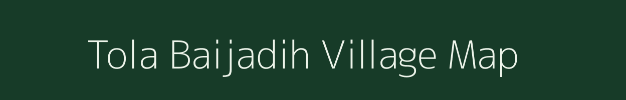 Tola Baijadih village map in Bihar