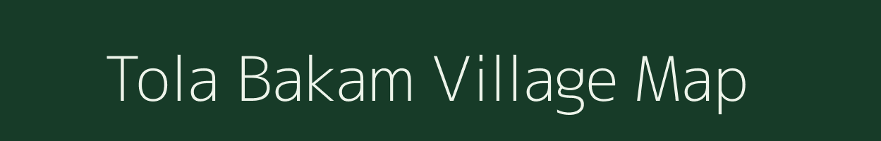 Tola Bakam village map in Bihar