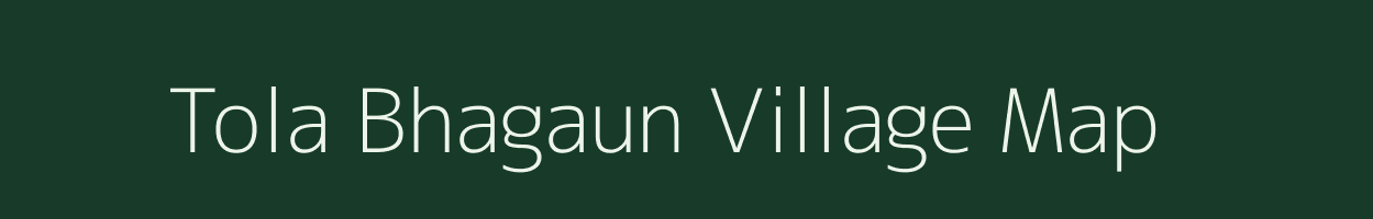 Tola Bhagaun village map in Bihar