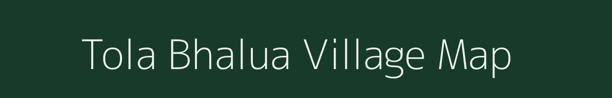 Tola Bhalua village map in Bihar