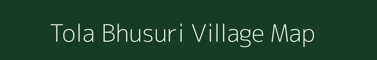 Tola Bhusuri village map in Bihar