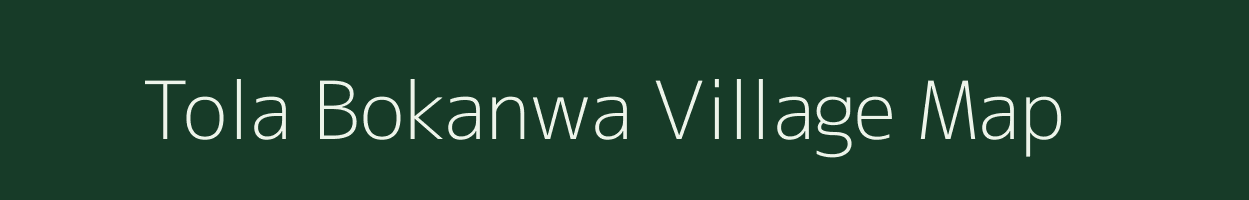 Tola Bokanwa village map in Bihar