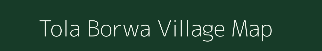 Tola Borwa village map in Bihar