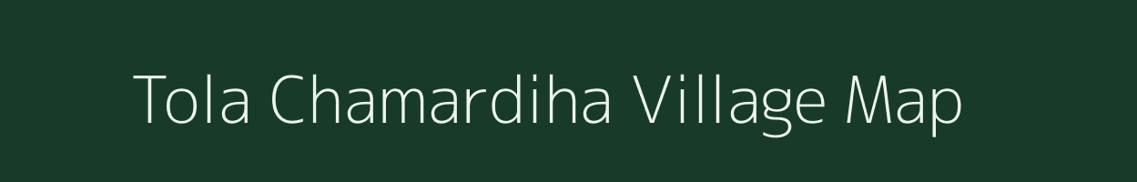 Tola Chamardiha village map in Bihar