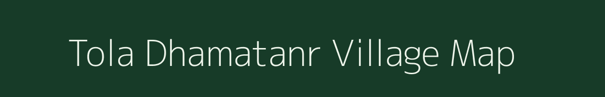 Tola Dhamatanr village map in Bihar