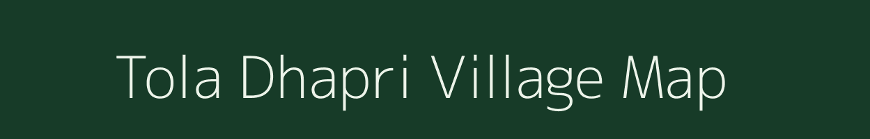 Tola Dhapri village map in Bihar